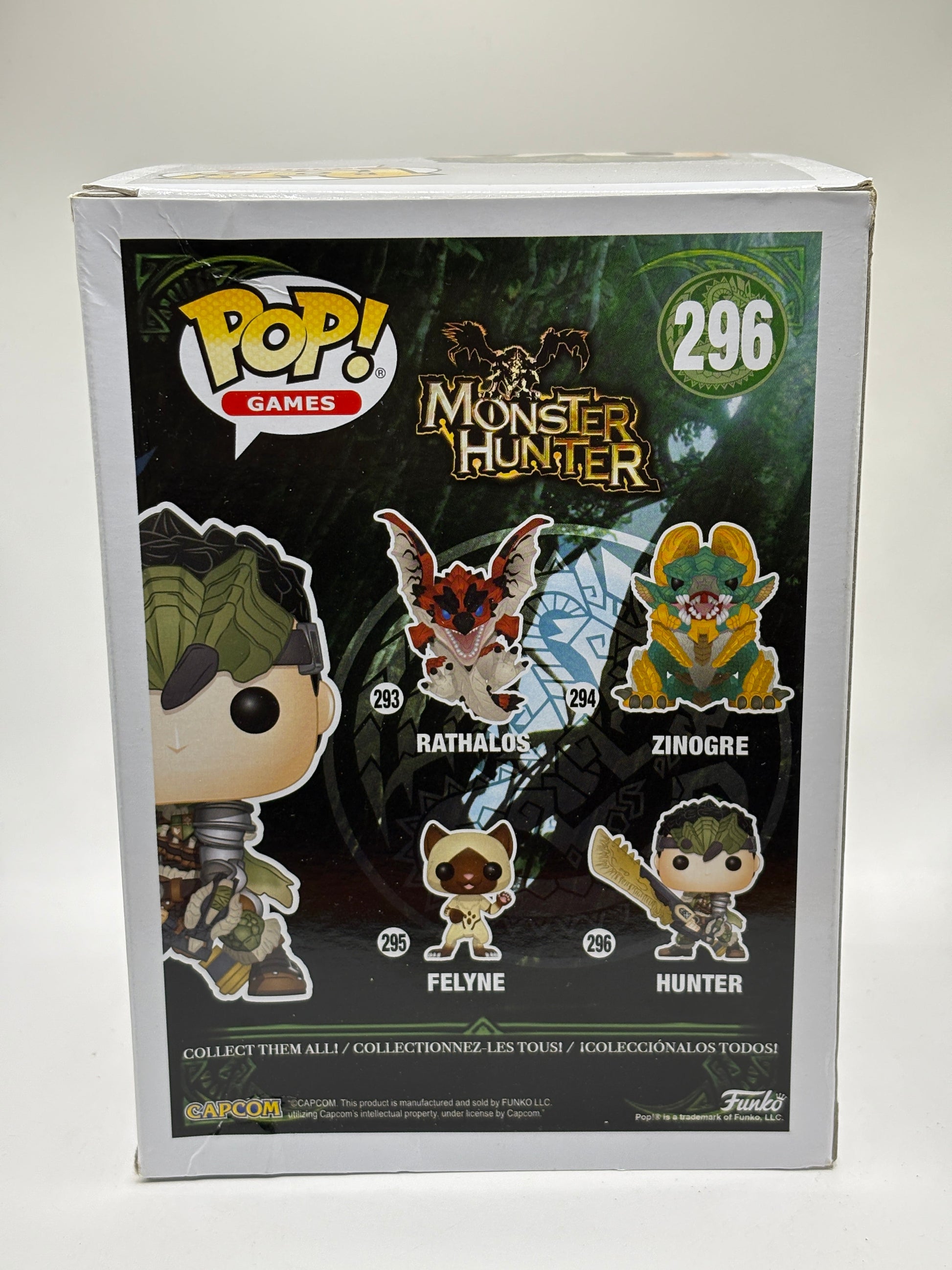 Funko POP! Games Monster Hunter #296 Hunter Vinyl Figure FRENLY BRICKS - Open 7 Days