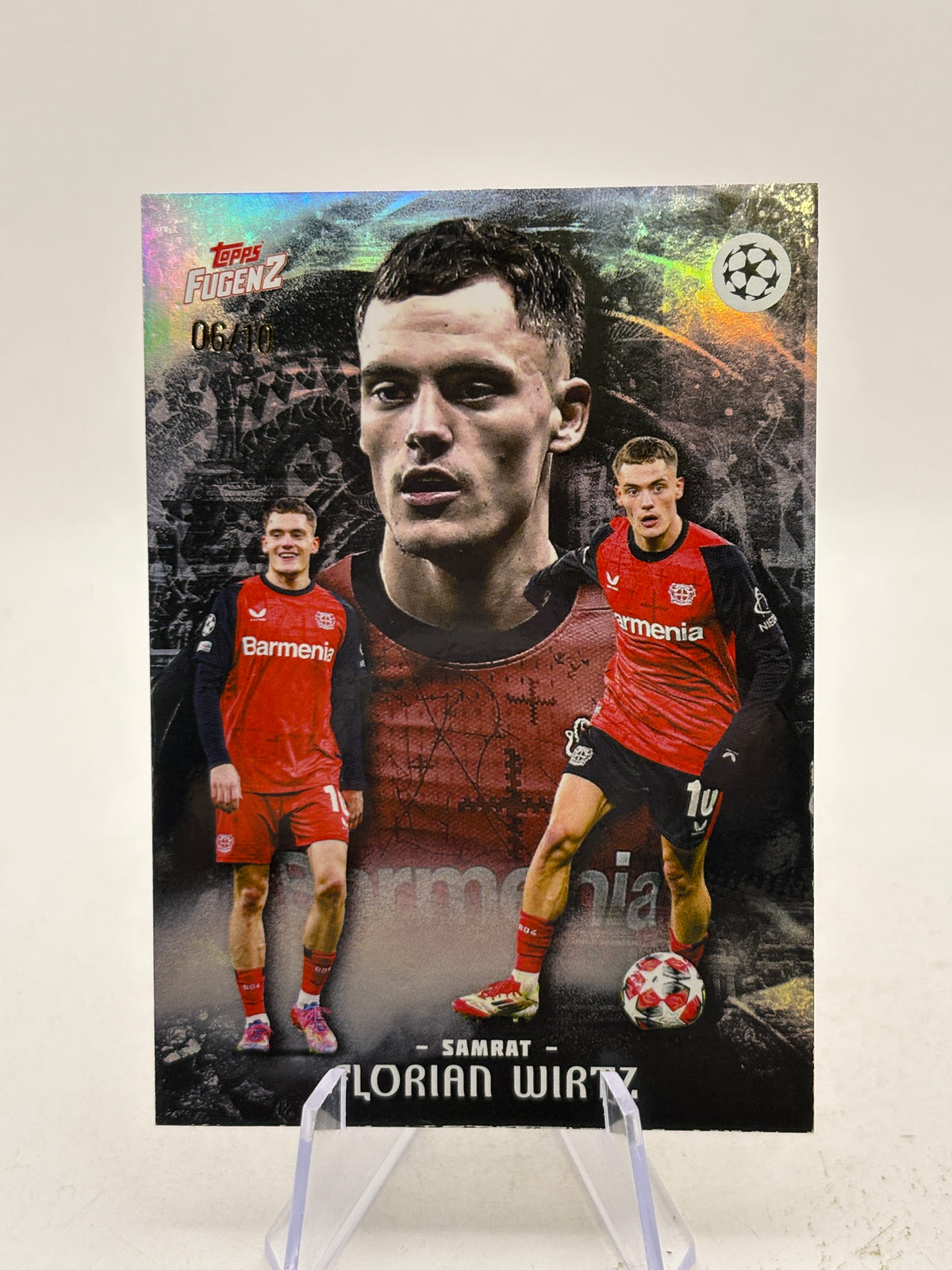 2025 Topps FugenZ Samrat - Florian Wirtz 06/10 Bayer Leverkusen image 1
