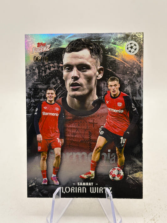 2025 Topps FugenZ Samrat - Florian Wirtz 06/10 Bayer Leverkusen