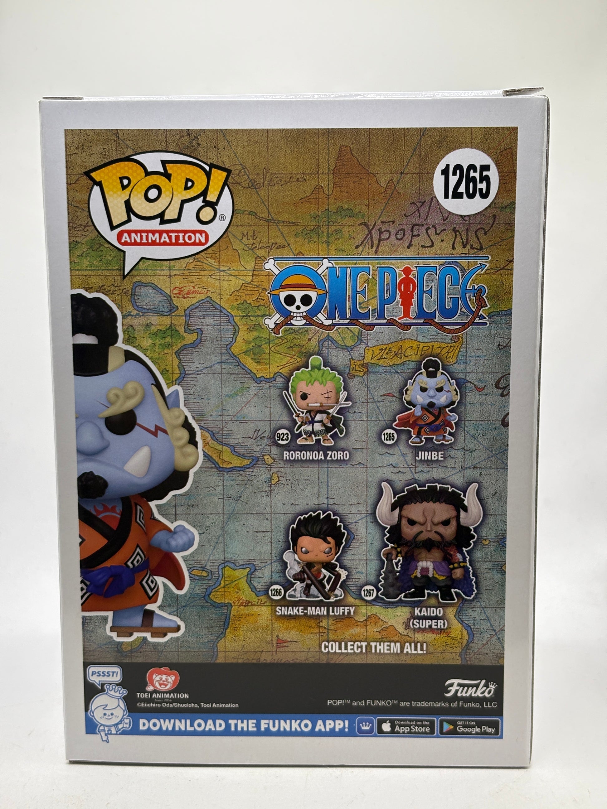 Funko POP! Animation One Piece #1265 Jinbe Vinyl Figure image 3