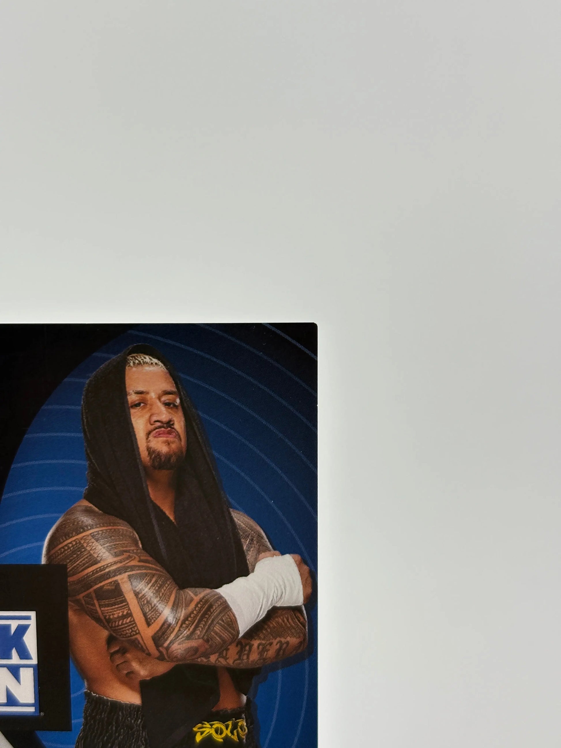 2023 Revolution WWE Autographs Sunburst #AGSLS Solo Sikoa Auto /99 FRENLY BRICKS - Open 7 Days