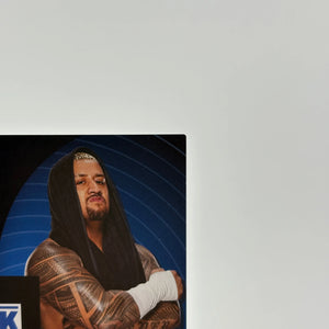 2023 Revolution WWE Autographs Sunburst #AGSLS Solo Sikoa Auto /99 FRENLY BRICKS - Open 7 Days