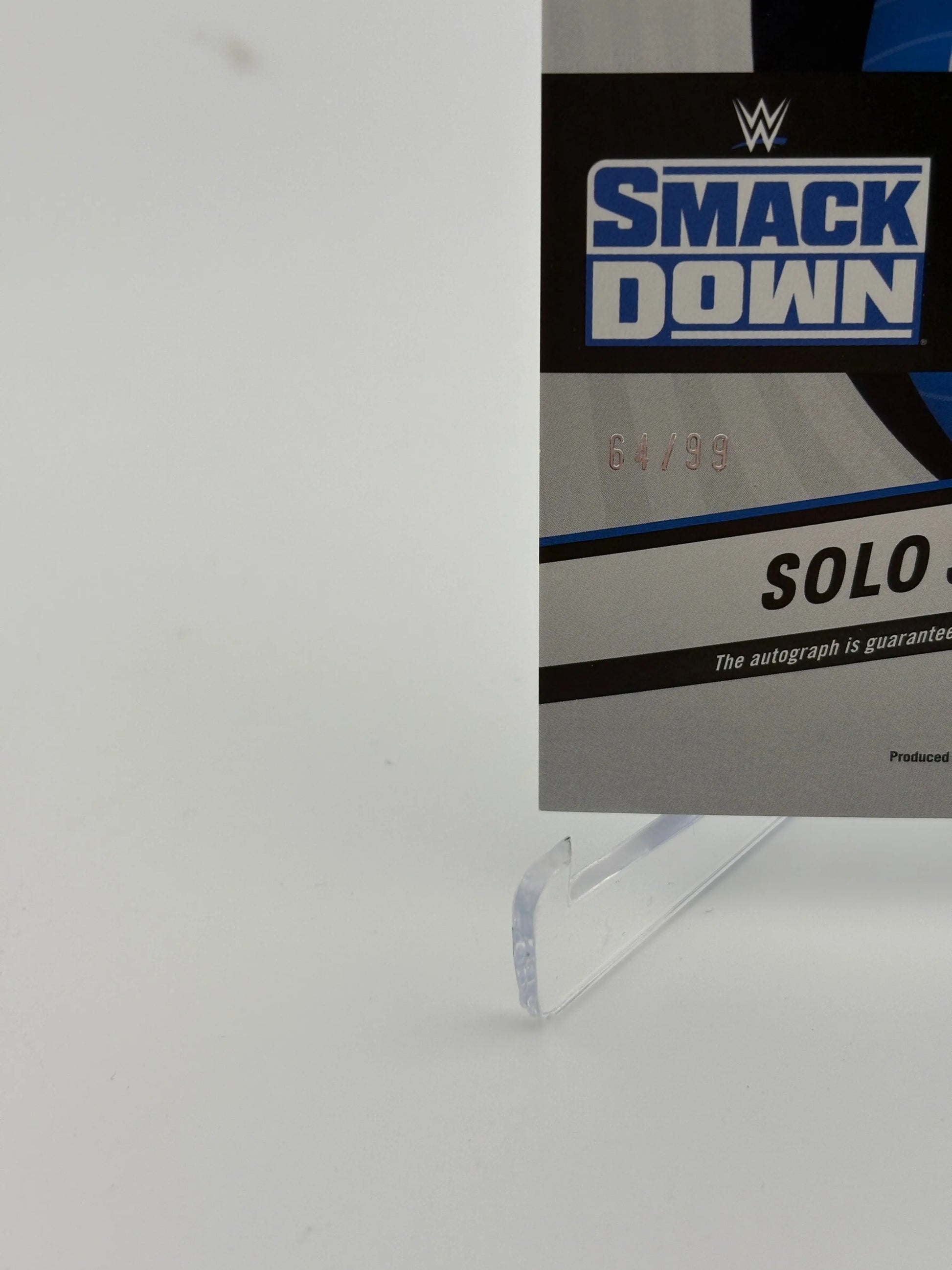 2023 Revolution WWE Autographs Sunburst #AGSLS Solo Sikoa Auto /99 FRENLY BRICKS - Open 7 Days