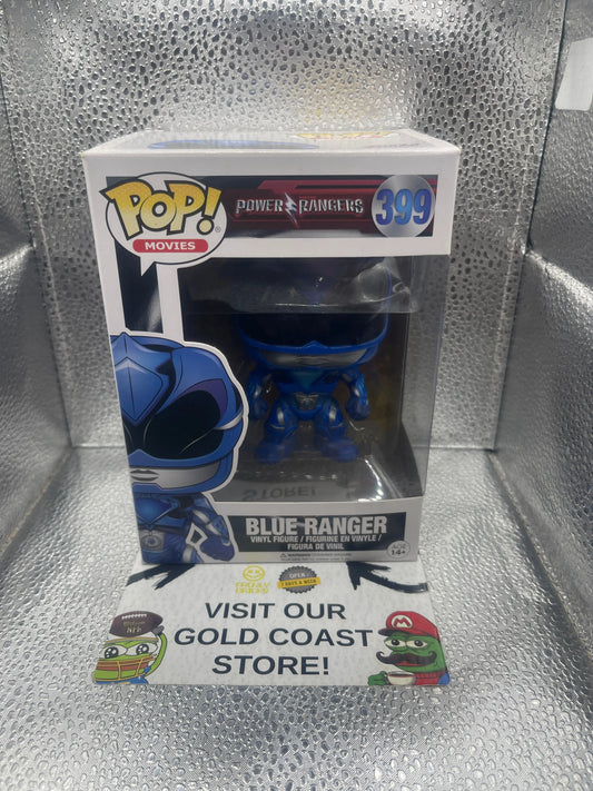 Funko POP! Movies Power Rangers #399 Blue Ranger FRENLY BRICKS - Open 7 Days