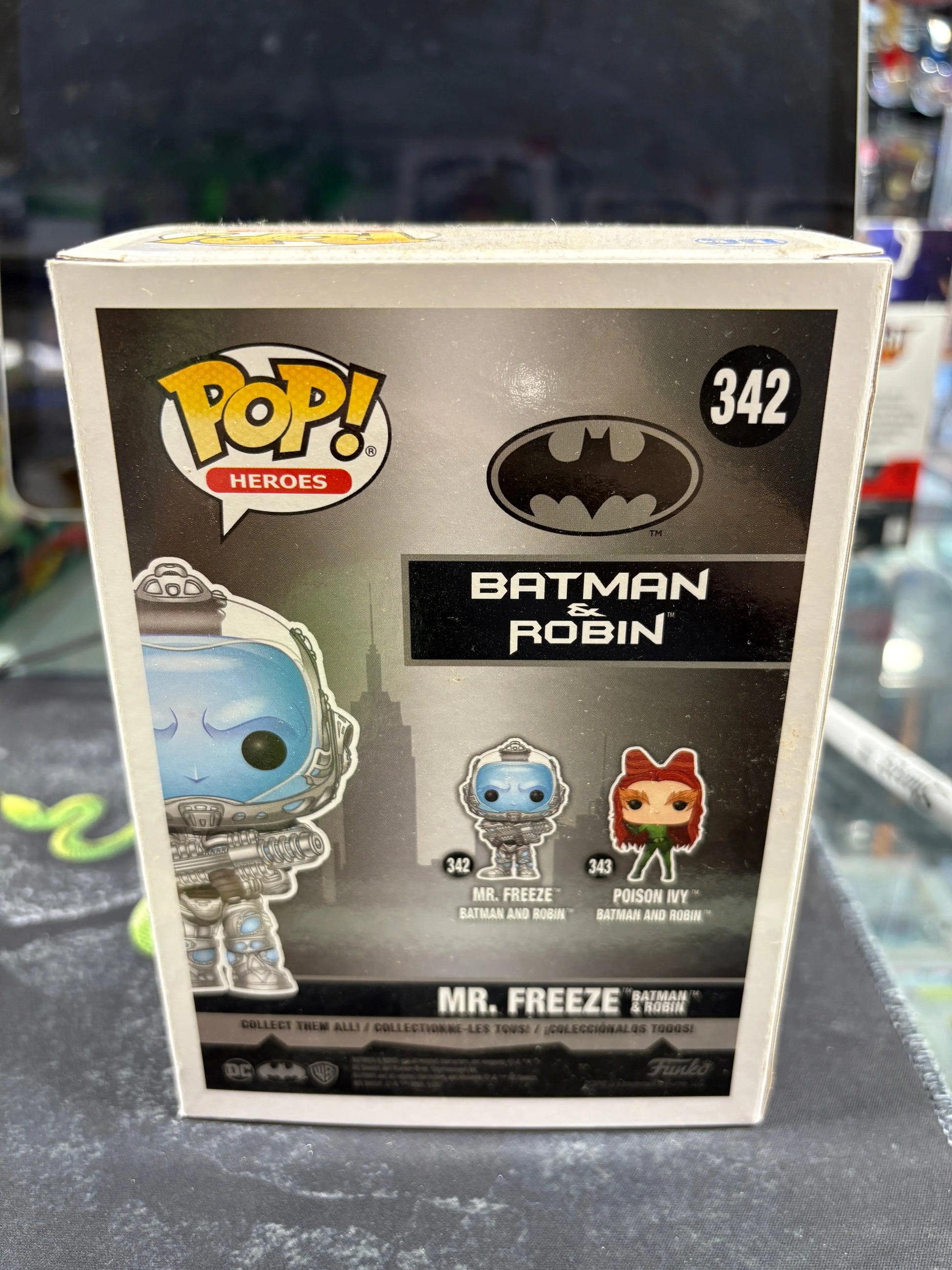 Funko Pop Batman & Robin: Mr. Freeze #342 (2020 Summer Convention Exclusive) FRENLY BRICKS - Open 7 Days