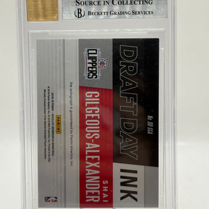 2018-19 Absolute Memorabilia Draft Day Ink Shai Gilgeous- Alexander Beckett 9 Auto 10 FRENLY BRICKS - Open 7 Days