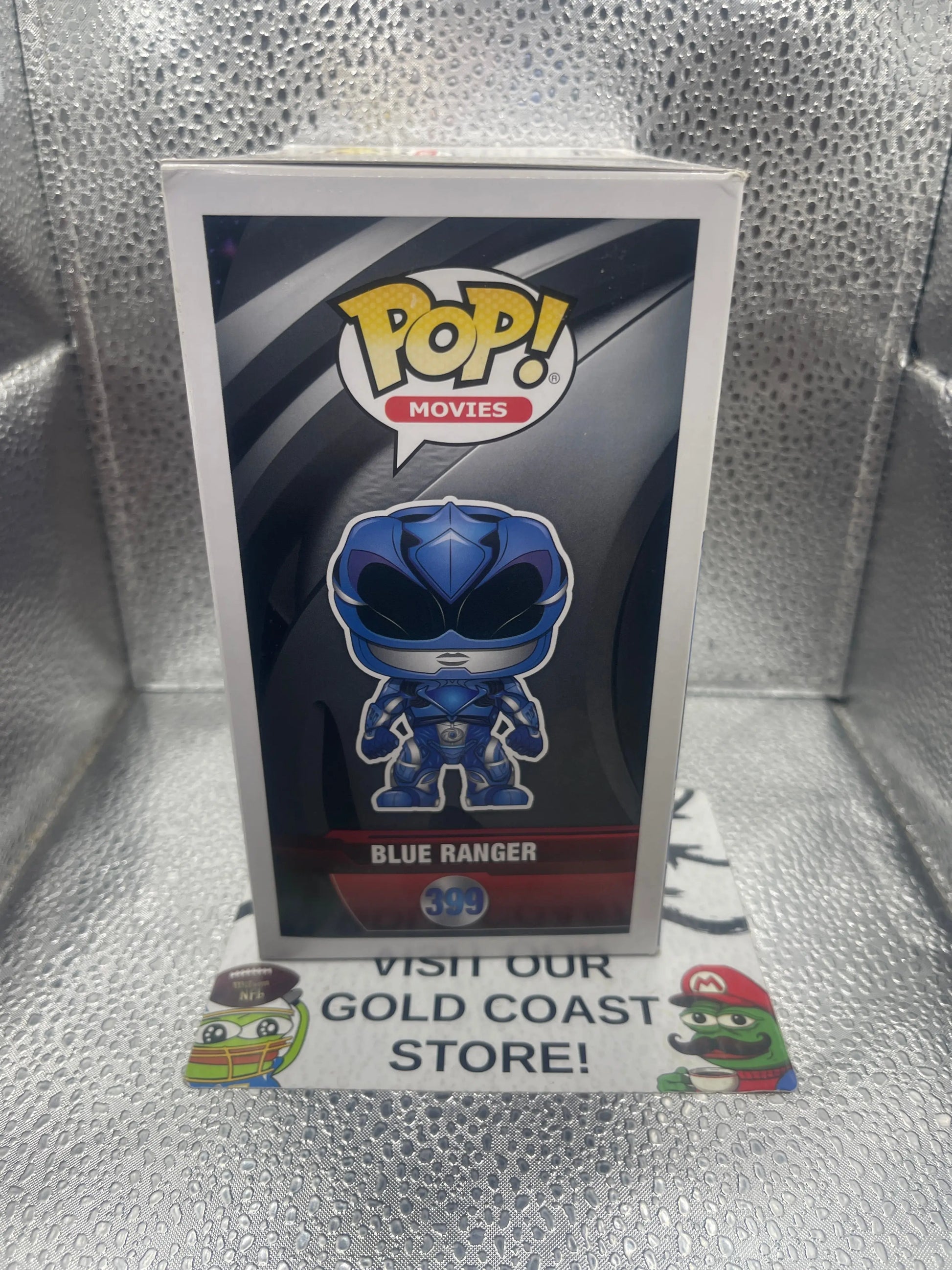 Funko POP! Movies Power Rangers #399 Blue Ranger FRENLY BRICKS - Open 7 Days