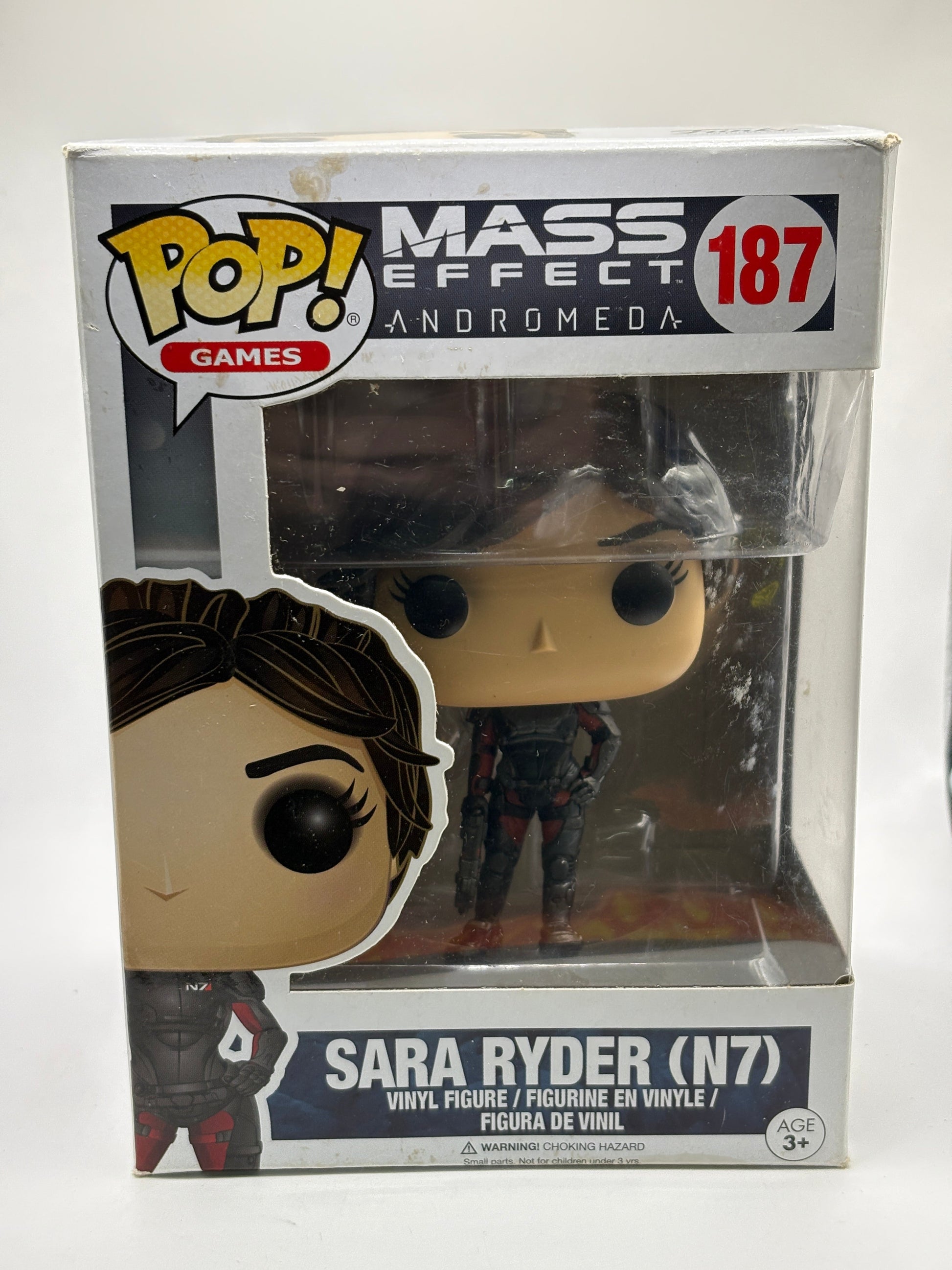 Funko POP! Games Mass Effect Andromeda #187 Sara Ryder N7 Vinyl Figure FRENLY BRICKS - Open 7 Days