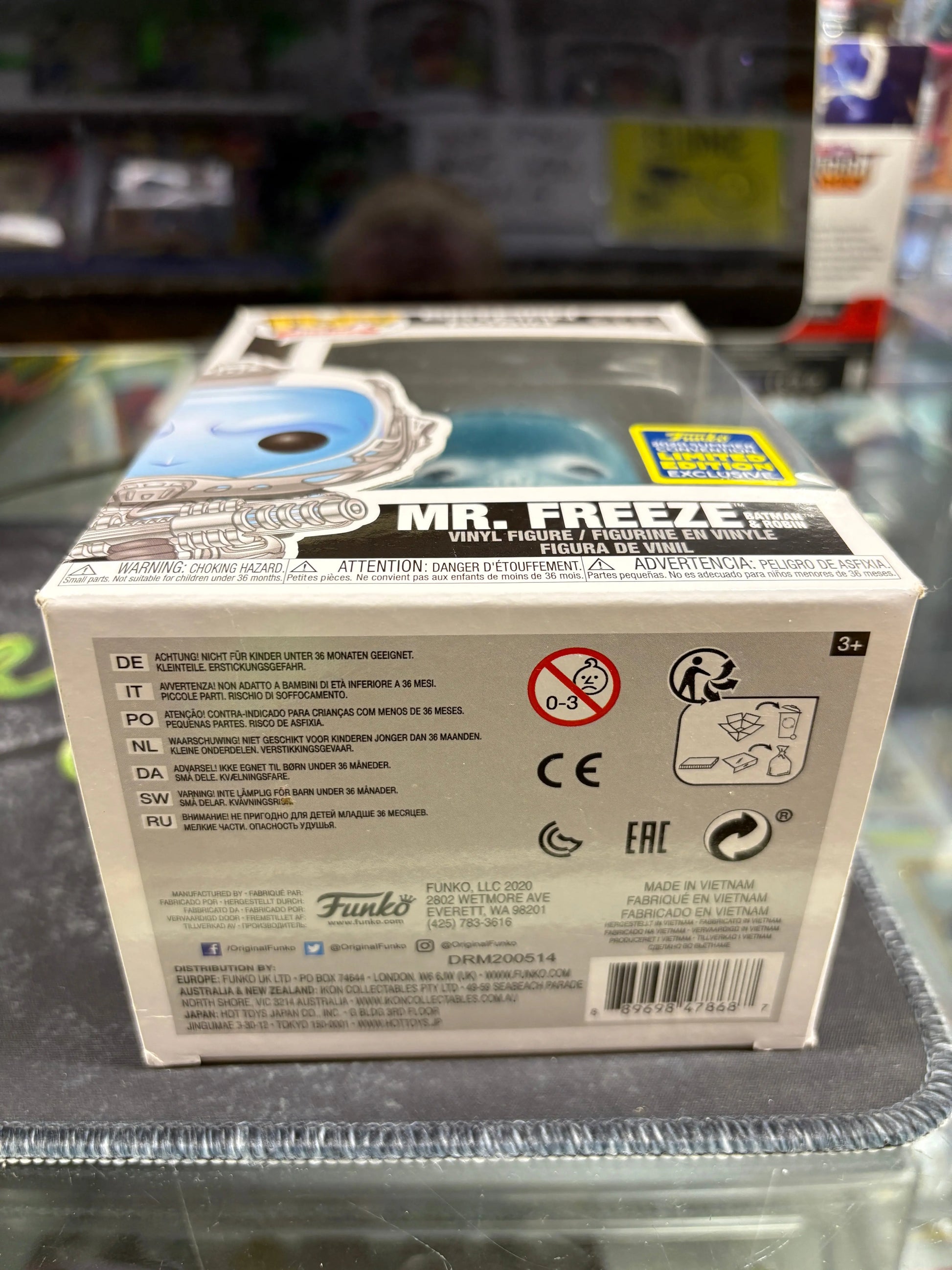 Funko Pop Batman & Robin: Mr. Freeze #342 (2020 Summer Convention Exclusive) FRENLY BRICKS - Open 7 Days