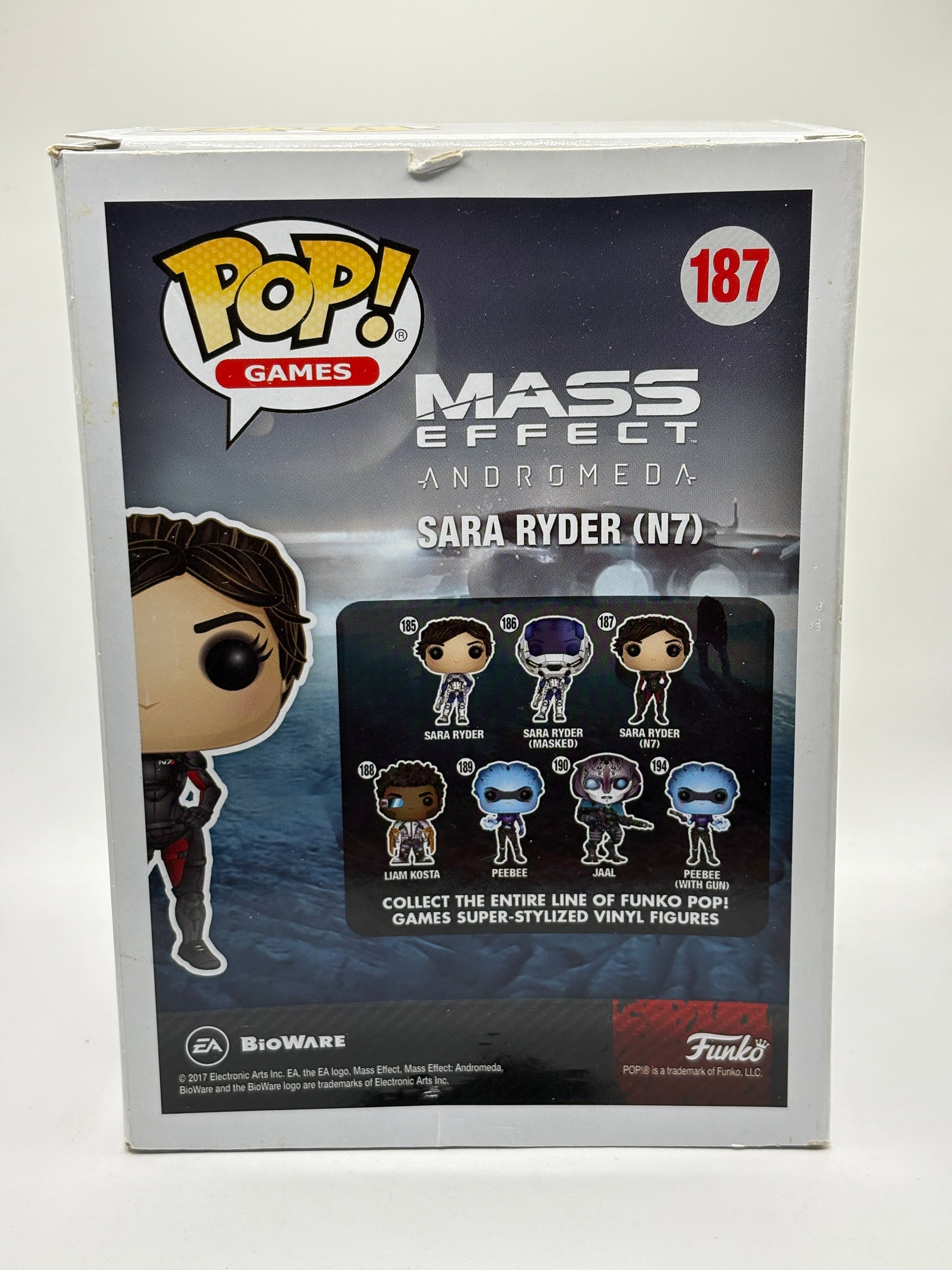 Funko POP! Games Mass Effect Andromeda #187 Sara Ryder N7 Vinyl Figure FRENLY BRICKS - Open 7 Days