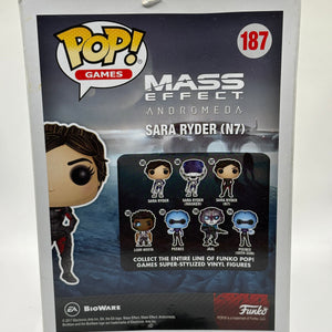 Funko POP! Games Mass Effect Andromeda #187 Sara Ryder N7 Vinyl Figure FRENLY BRICKS - Open 7 Days
