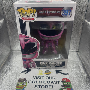 Funko POP! Movies Power Rangers #397 Pink Ranger *Box Damage* FRENLY BRICKS - Open 7 Days