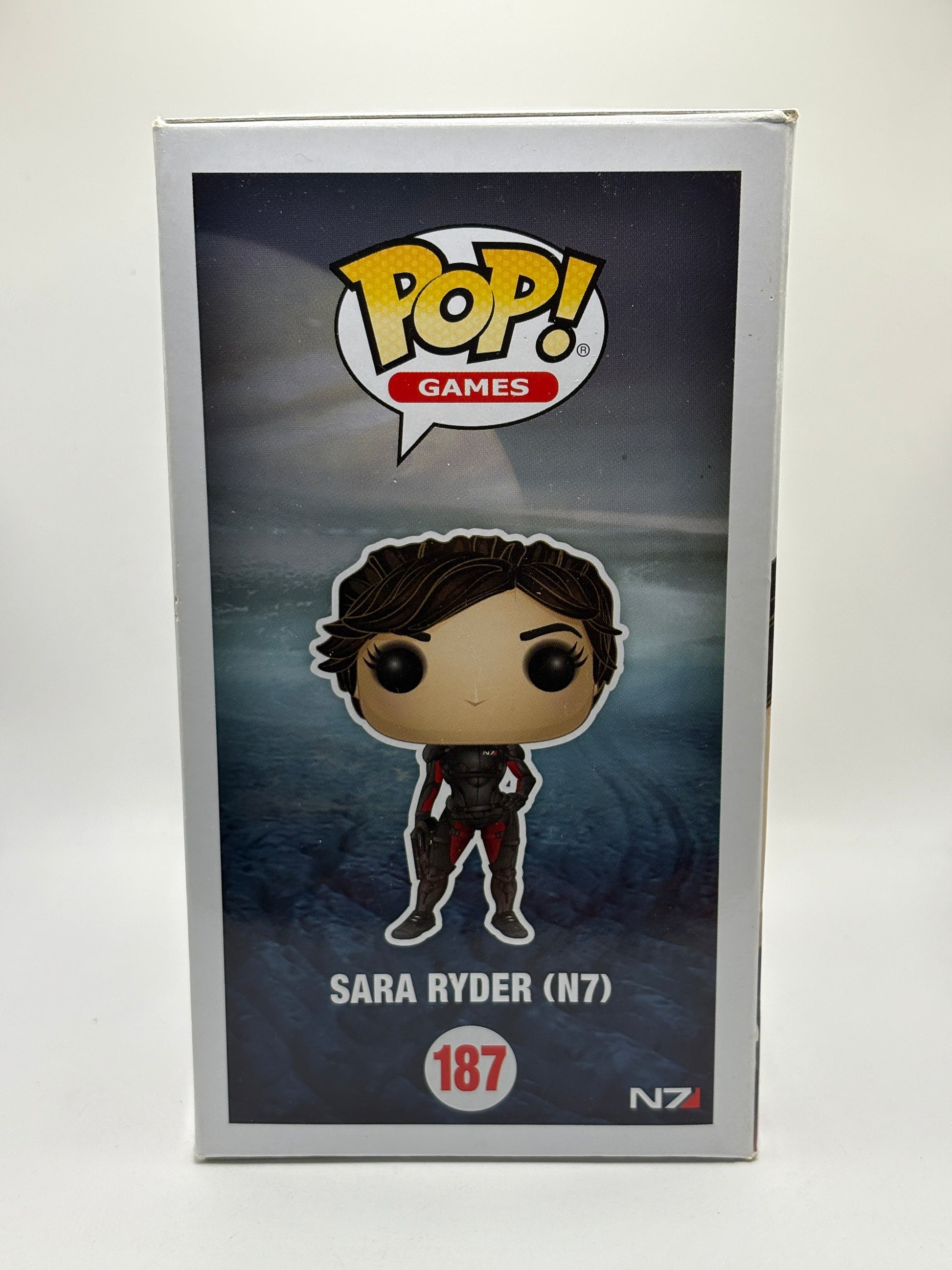 Funko POP! Games Mass Effect Andromeda #187 Sara Ryder N7 Vinyl Figure FRENLY BRICKS - Open 7 Days