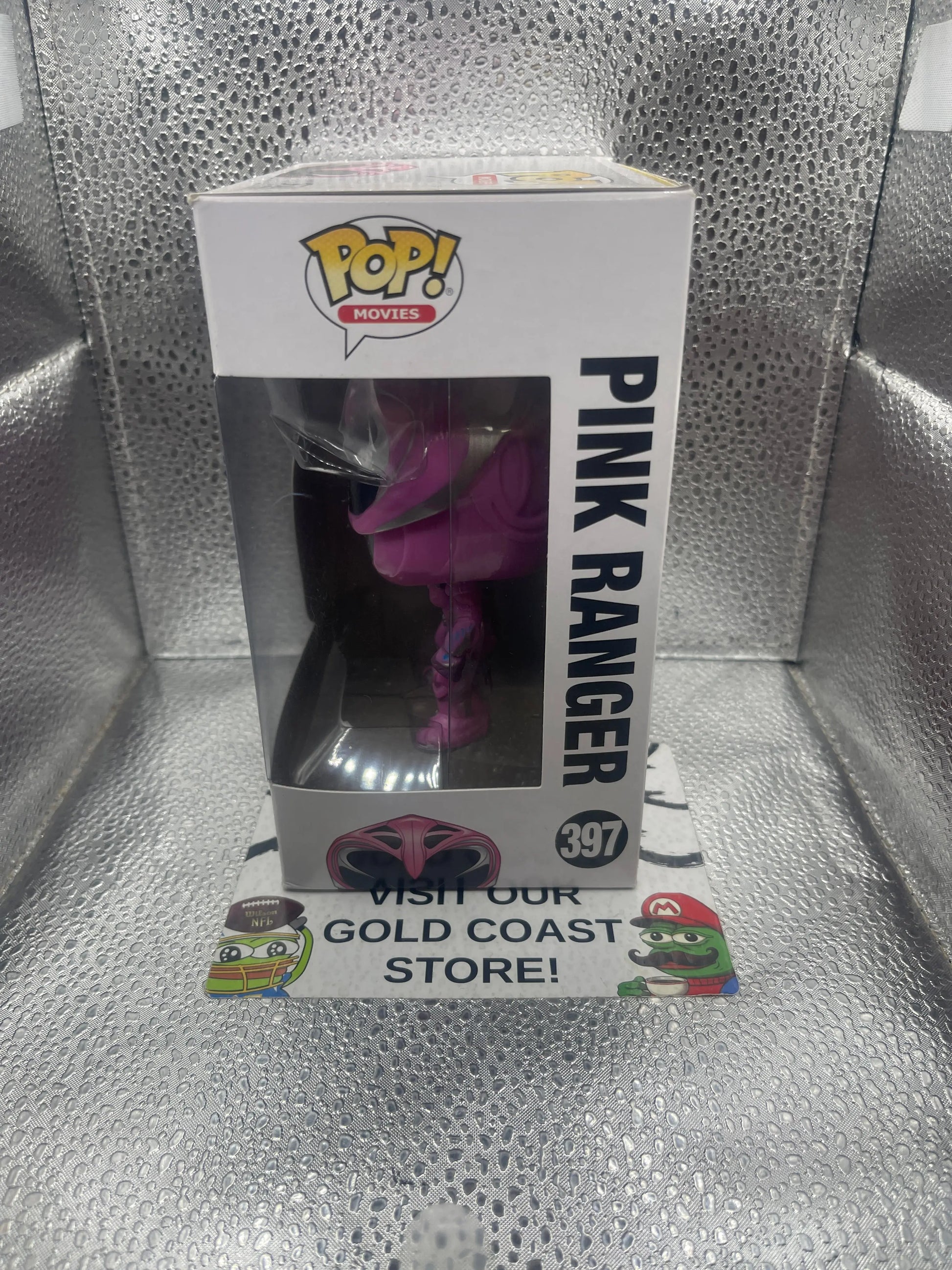 Funko POP! Movies Power Rangers #397 Pink Ranger *Box Damage* FRENLY BRICKS - Open 7 Days