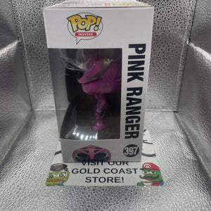 Funko POP! Movies Power Rangers #397 Pink Ranger *Box Damage* FRENLY BRICKS - Open 7 Days