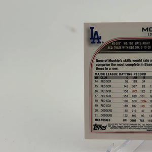 2022 Topps UK Edition Mookie Betts Big Ben Red Parallel #/99 FRENLY BRICKS - Open 7 Days