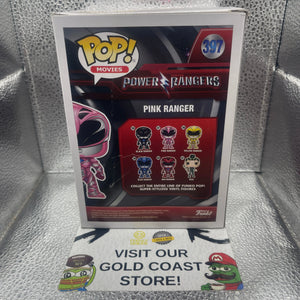 Funko POP! Movies Power Rangers #397 Pink Ranger *Box Damage* FRENLY BRICKS - Open 7 Days