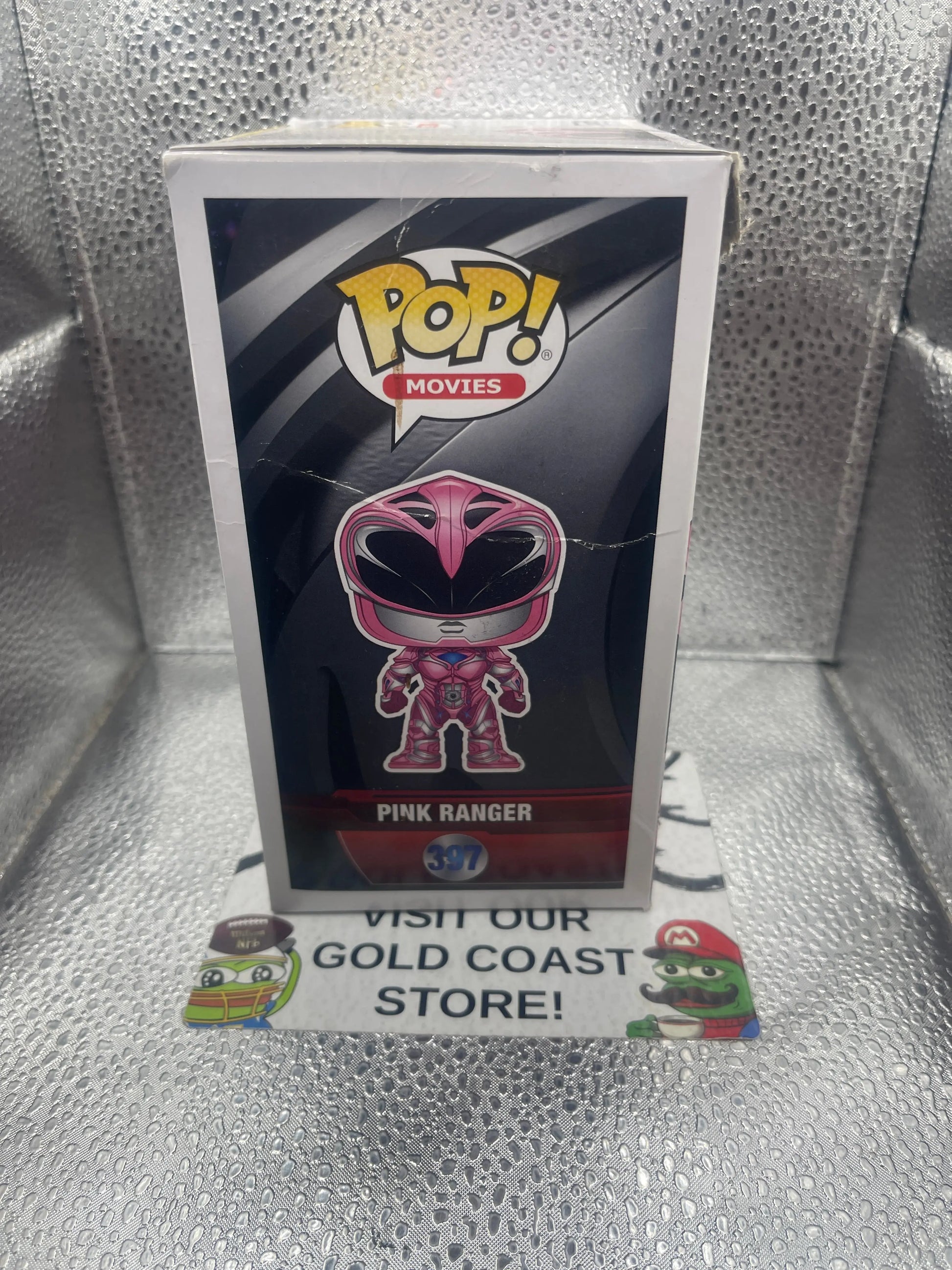 Funko POP! Movies Power Rangers #397 Pink Ranger *Box Damage* FRENLY BRICKS - Open 7 Days