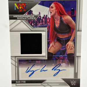 2022 Panini WWE NXT Memorabilia Signatures #MSKLR Alba Fyre Auto /99 FRENLY BRICKS - Open 7 Days