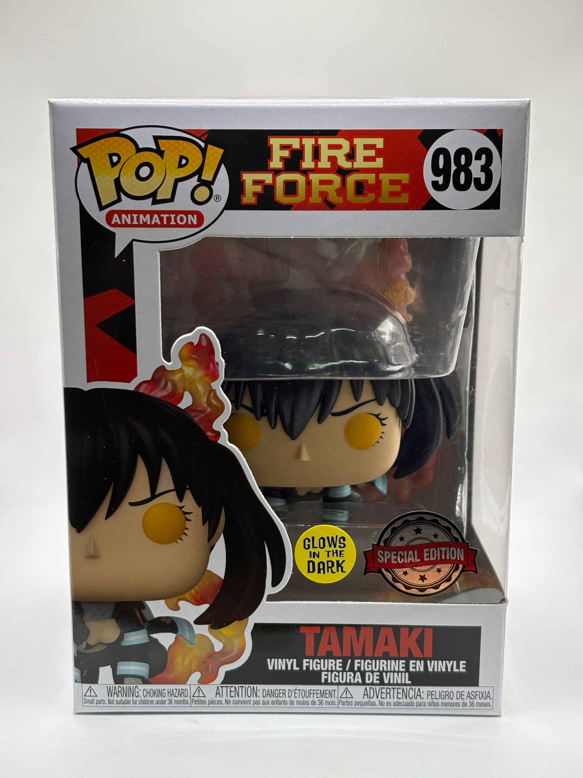 Funko POP! Animation Fire Force #983 Tamaki Glow Special Edition Vinyl Figure FRENLY BRICKS - Open 7 Days