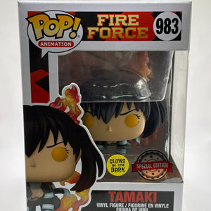 Funko POP! Animation Fire Force #983 Tamaki Glow Special Edition Vinyl Figure FRENLY BRICKS - Open 7 Days