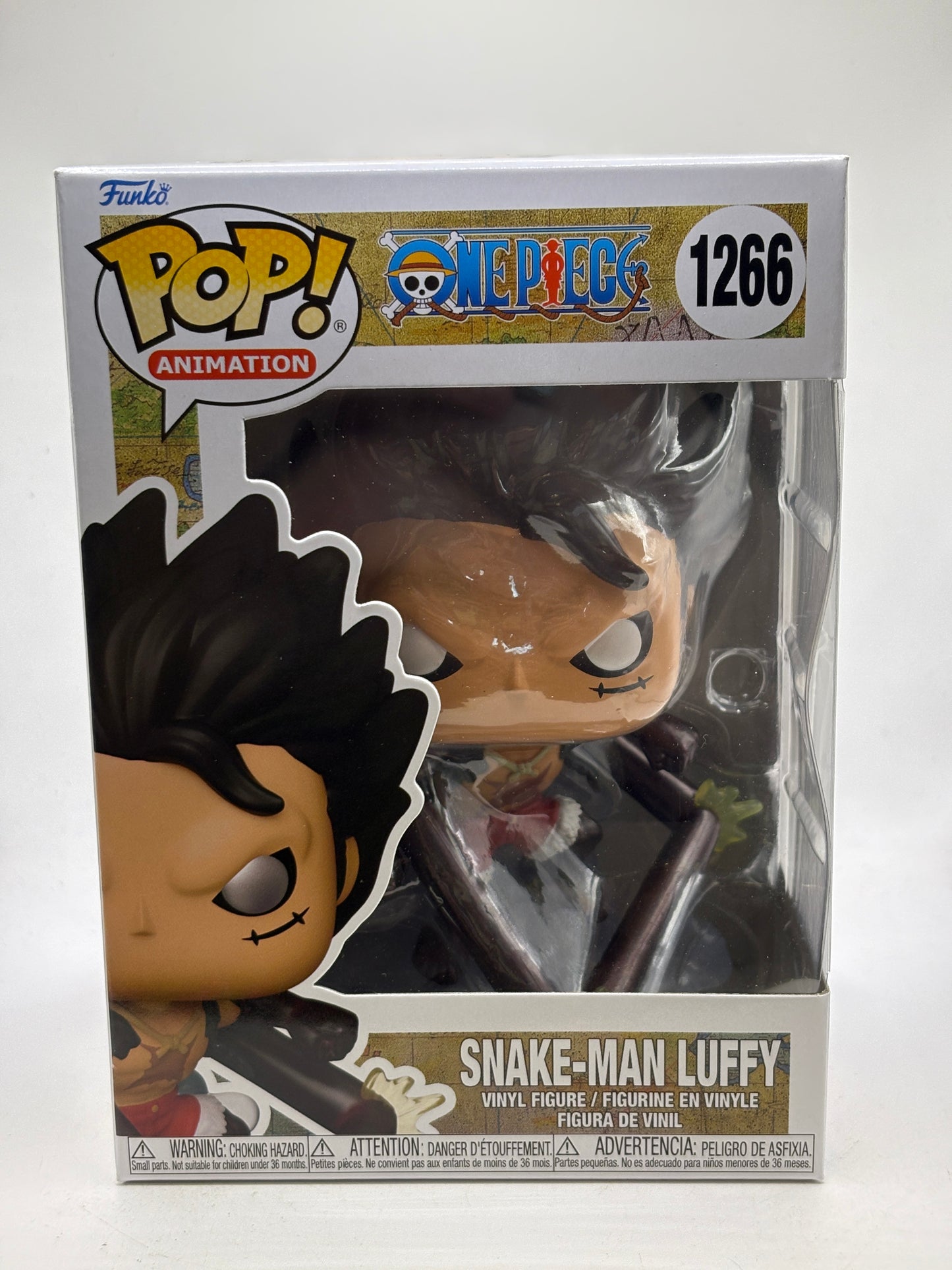 Funko POP! Animation One Piece #1266 Snake-Man Luffy Vinyl Figure (1)