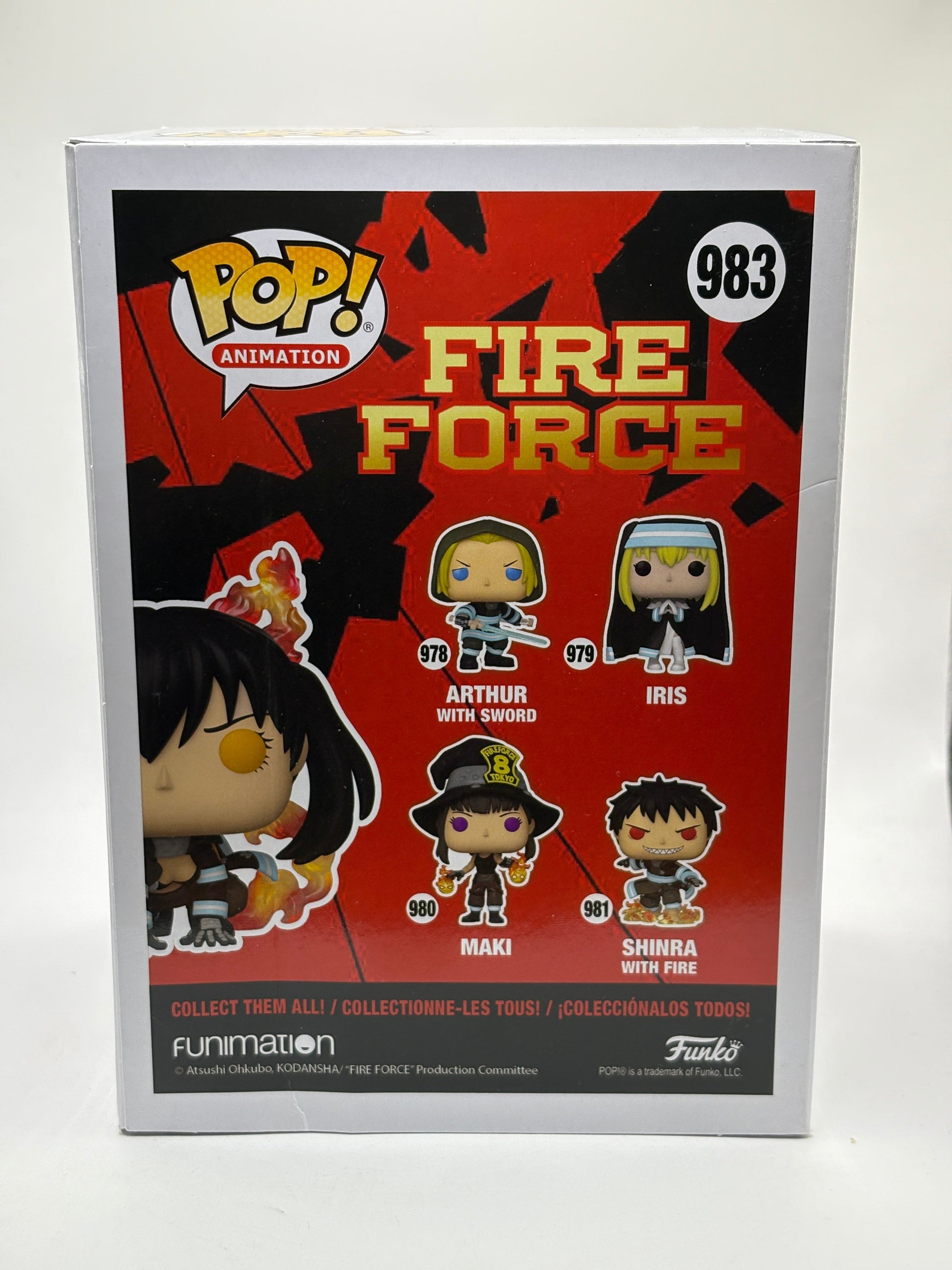 Funko POP! Animation Fire Force #983 Tamaki Glow Special Edition Vinyl Figure FRENLY BRICKS - Open 7 Days