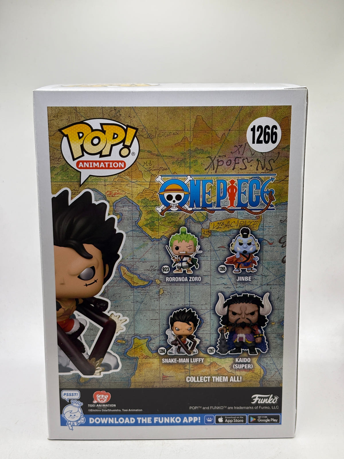 Funko POP! Animation One Piece #1266 Snake-Man Luffy Vinyl Figure, photo 3 image 3