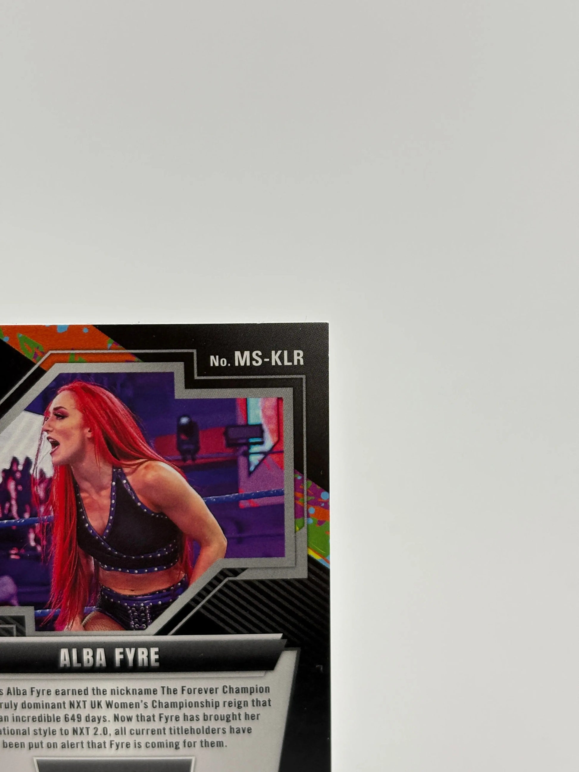2022 Panini WWE NXT Memorabilia Signatures #MSKLR Alba Fyre Auto /99 FRENLY BRICKS - Open 7 Days