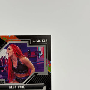 2022 Panini WWE NXT Memorabilia Signatures #MSKLR Alba Fyre Auto /99 FRENLY BRICKS - Open 7 Days