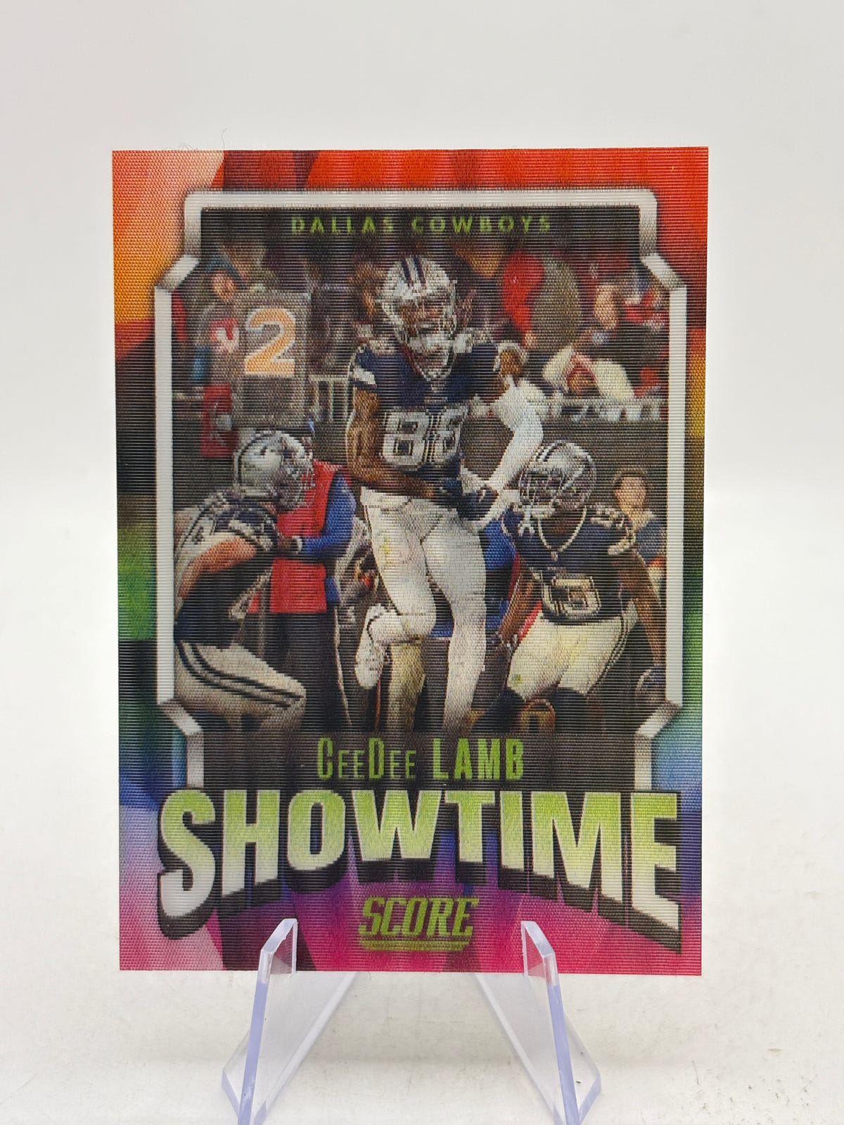 2023 Panini Score Football #ST-19 Show Time CeeDee Lamb Dallas Cowboys image 1