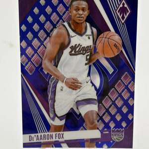 2023-24 Panini Phoenix Blue Ice #90 De'Aaron Fox - Kings /35 FRENLY BRICKS - Open 7 Days