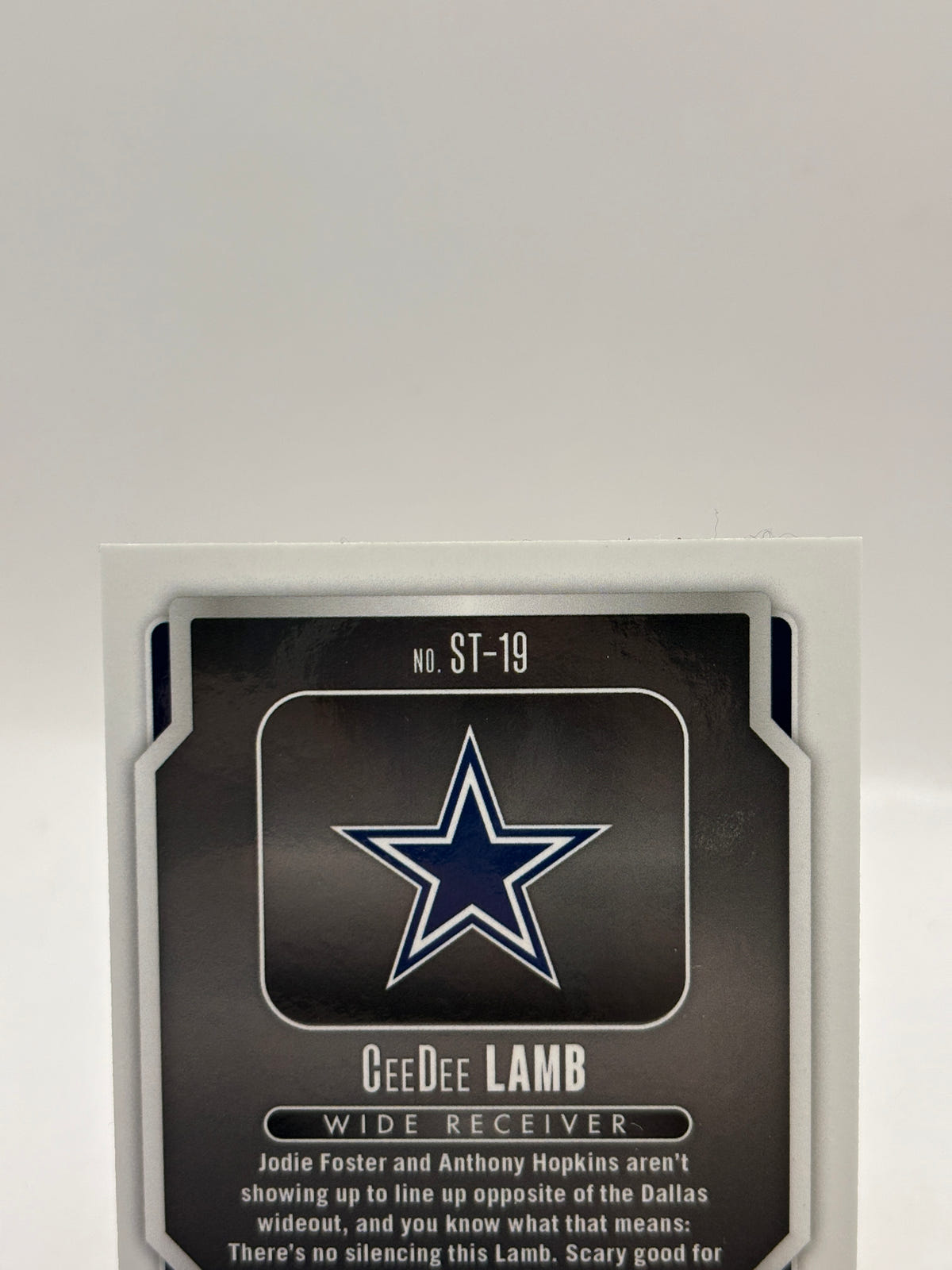 2023 Panini Score Football #ST-19 Show Time CeeDee Lamb Dallas Cowboys image 3