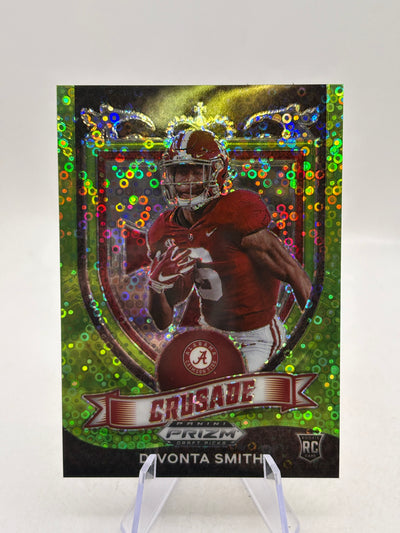 2021 Panini Prizm Draft Picks - #165 Devonta Smith 4/5 Crusade Rookie