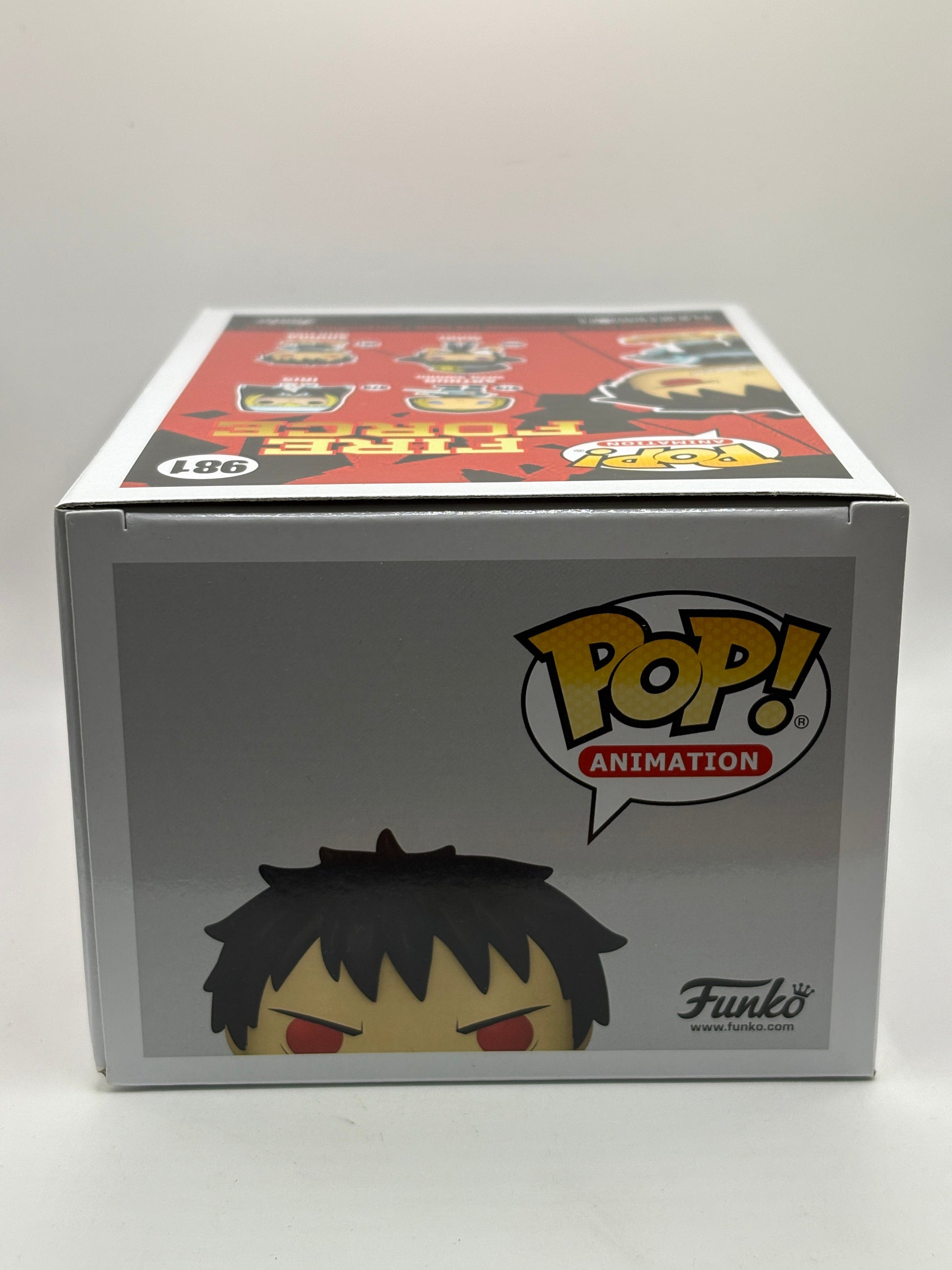 Funko POP! Animation Fire Force #981 Shinra with Fire Vinyl Figure FRENLY BRICKS - Open 7 Days