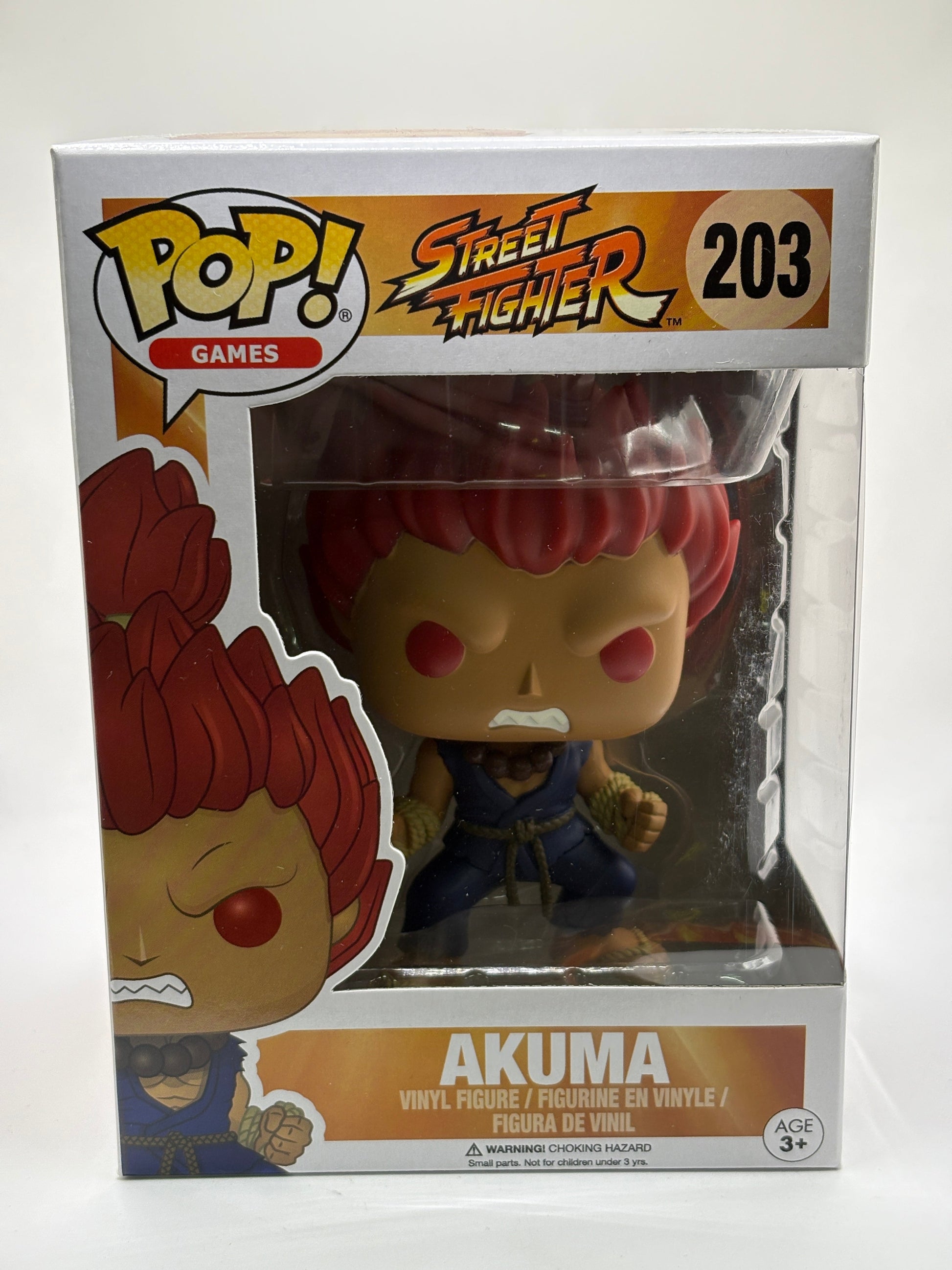 Funko POP! Games Street Fighter #203 Akuma Vinyl Figure FRENLY BRICKS - Open 7 Days