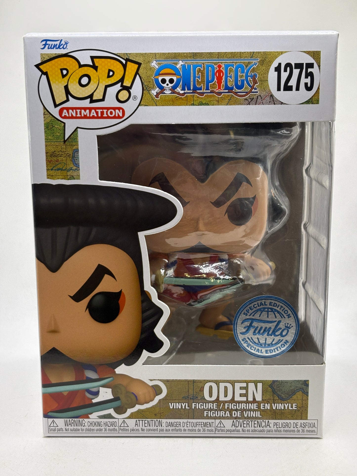 Funko POP! Animation One Piece #1275 Oden Special Edition Vinyl Figure (1)