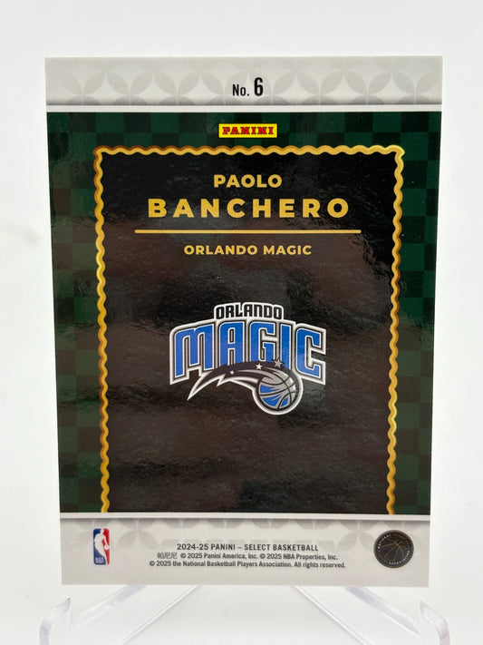 2024-25 Panini Select Score Select Throwback Paolo Banchero #6 FRENLY BRICKS - Open 7 Days