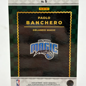 2024-25 Panini Select Score Select Throwback Paolo Banchero #6 FRENLY BRICKS - Open 7 Days