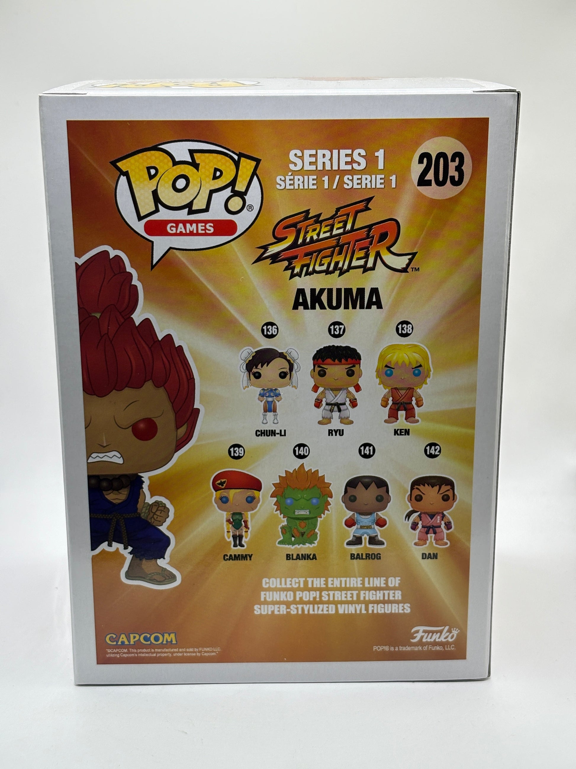 Funko POP! Games Street Fighter #203 Akuma Vinyl Figure FRENLY BRICKS - Open 7 Days