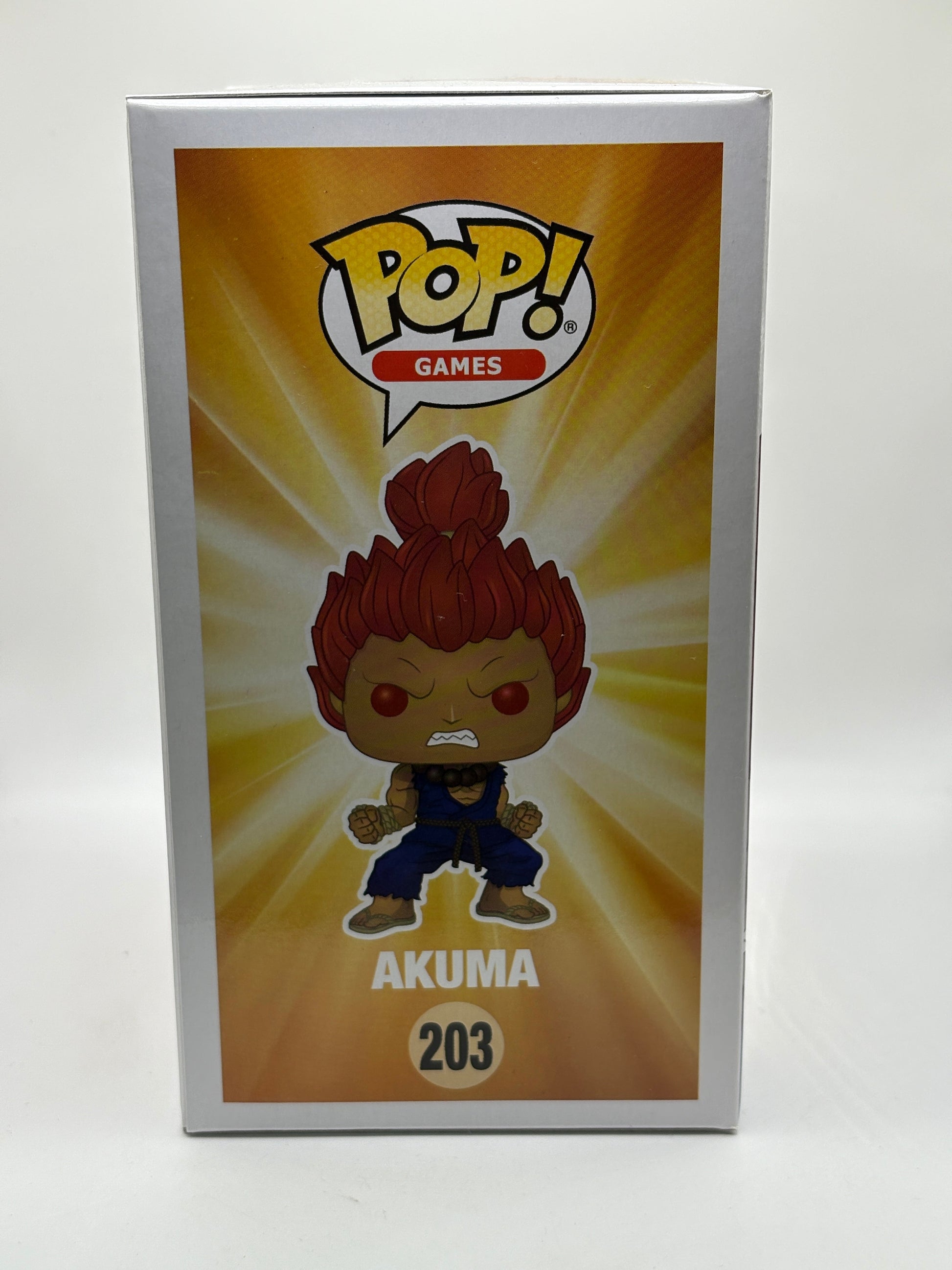 Funko POP! Games Street Fighter #203 Akuma Vinyl Figure FRENLY BRICKS - Open 7 Days