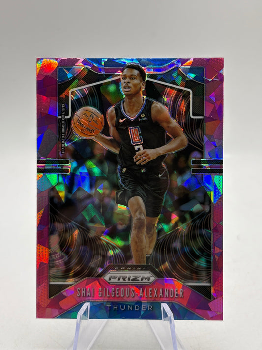 2019-20 Panini Prizm - #122 Shai Gilgeous-Alexander Pink Cracked Ice FRENLY BRICKS - Open 7 Days