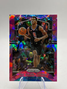2019-20 Panini Prizm - #122 Shai Gilgeous-Alexander Pink Cracked Ice