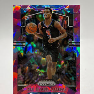 2019-20 Panini Prizm - #122 Shai Gilgeous-Alexander Pink Cracked Ice FRENLY BRICKS - Open 7 Days
