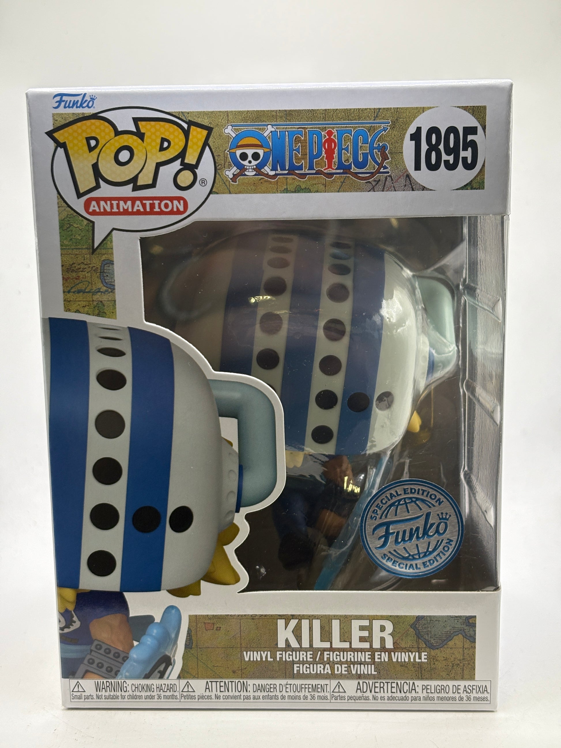 Funko POP! Animation One Piece #1895 Killer Special Edition Vinyl Figure (1) image 1