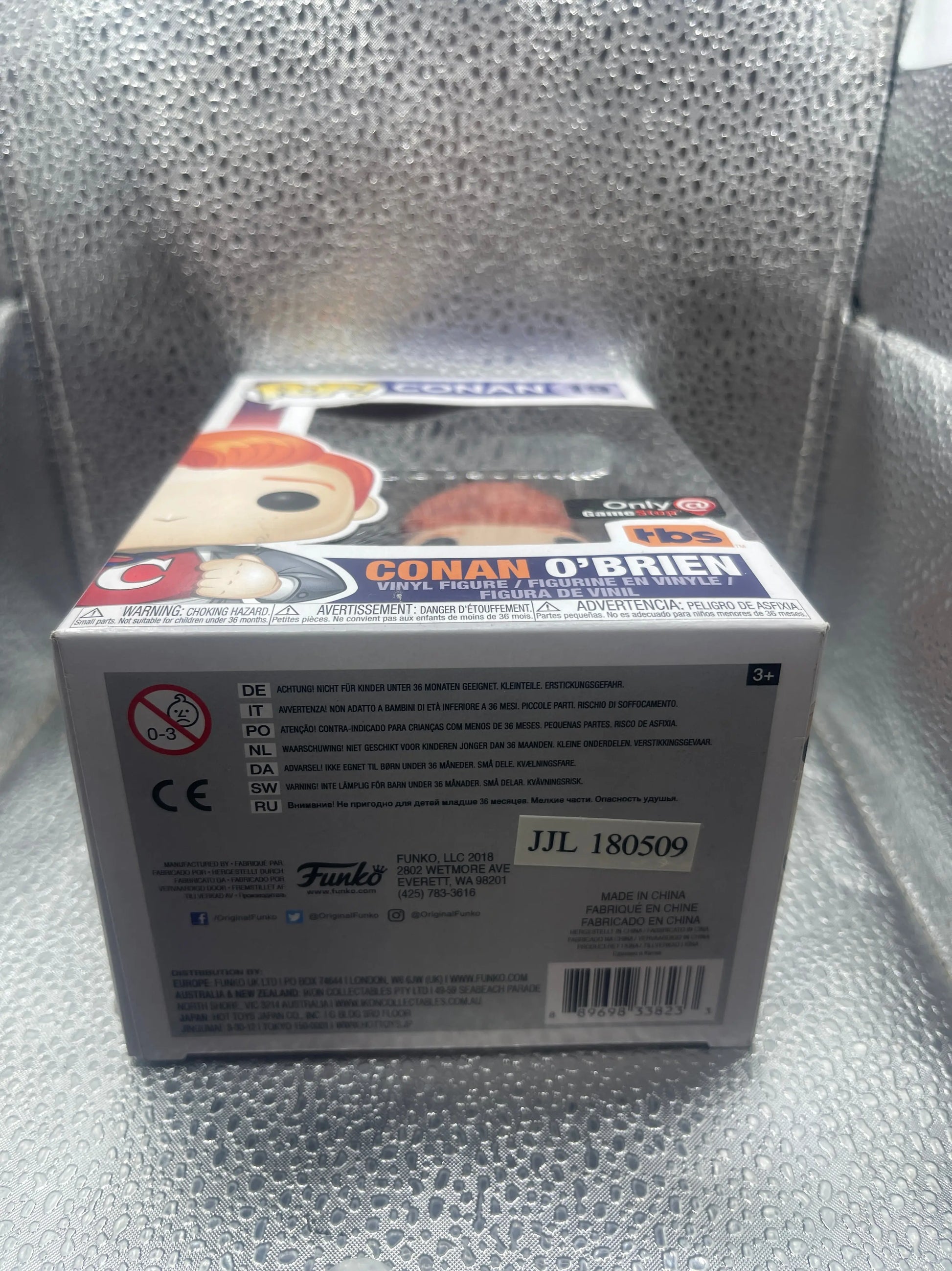 Funko POP! CONAN #19 Conan O’Brien Game Stop Exclusive FRENLY BRICKS - Open 7 Days