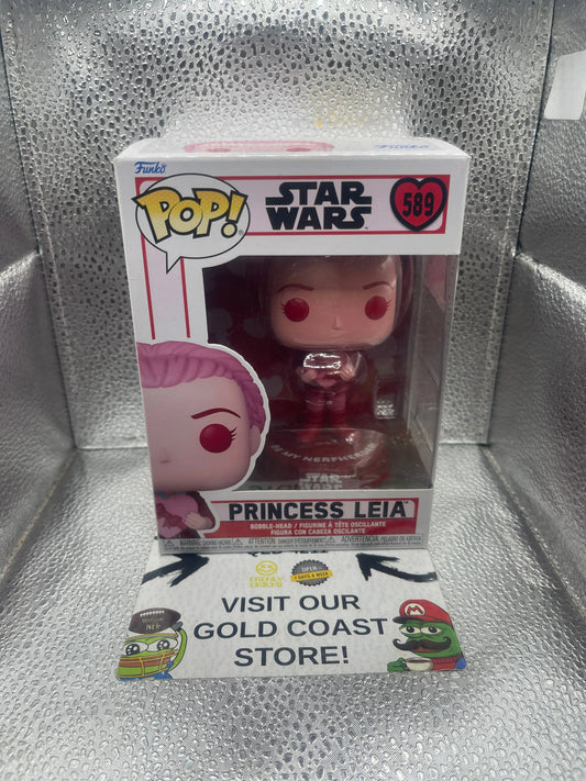 Funko POP! Star Wars #589 Princess Leia FRENLY BRICKS - Open 7 Days