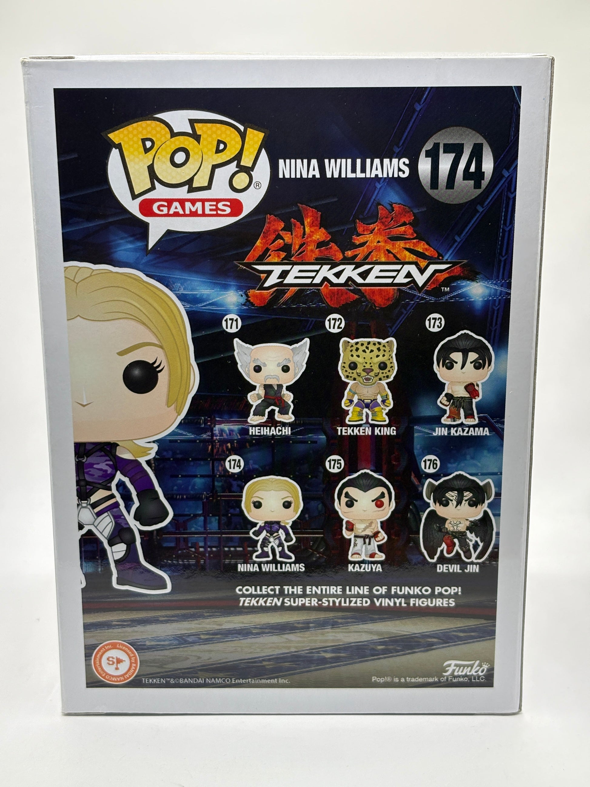Funko POP! Games Tekken #174 Nina Williams Vinyl Figure FRENLY BRICKS - Open 7 Days