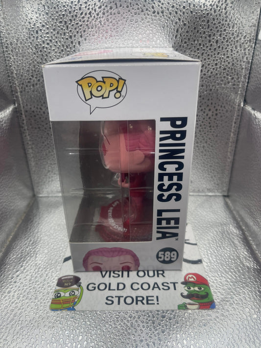 Funko POP! Star Wars #589 Princess Leia FRENLY BRICKS - Open 7 Days