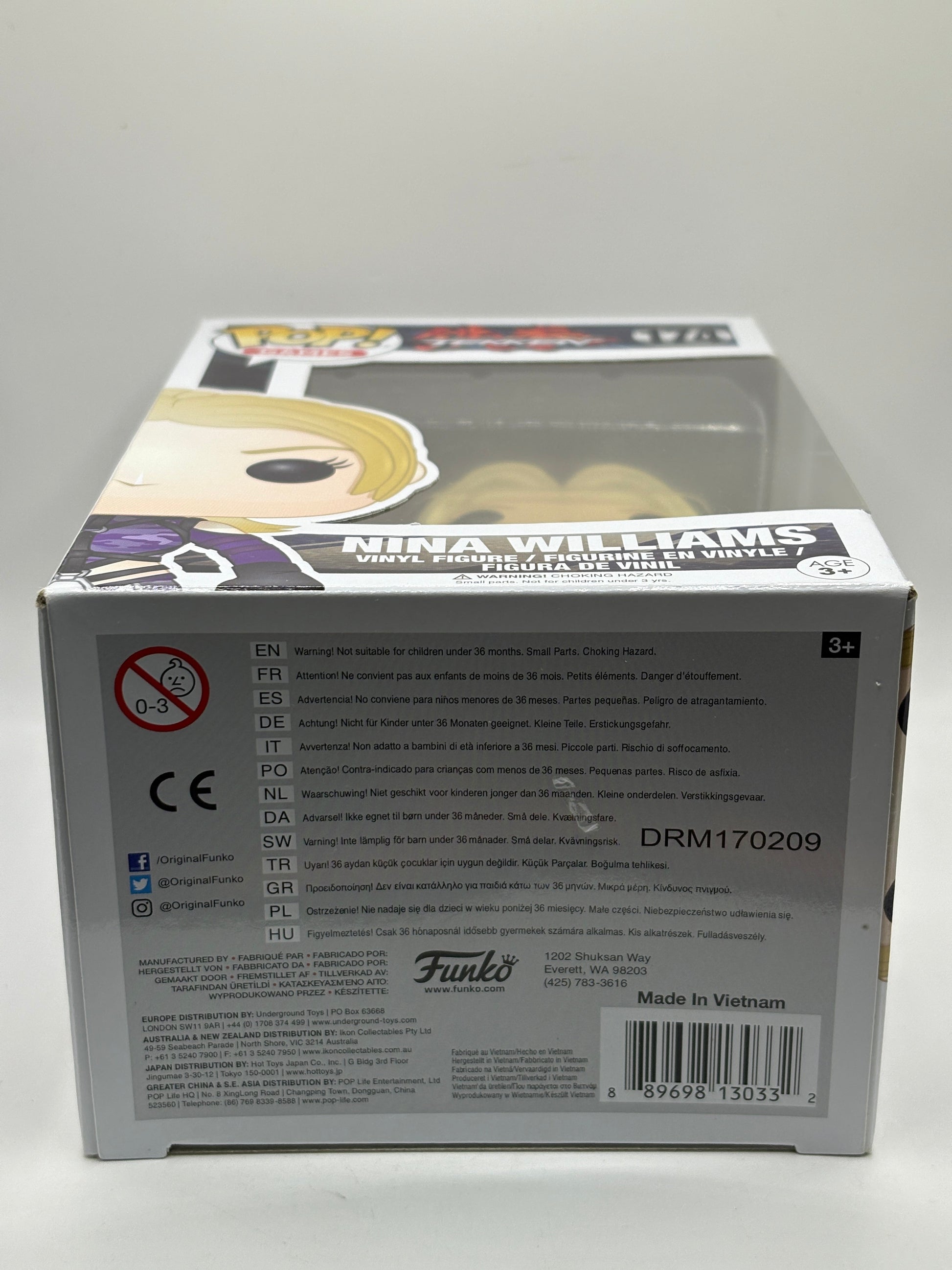 Funko POP! Games Tekken #174 Nina Williams Vinyl Figure FRENLY BRICKS - Open 7 Days